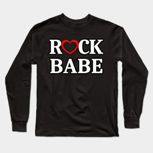 Rock Babe Long Sleeve T-Shirt